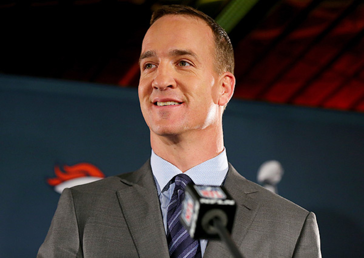 Peyton Manning signed a five-year deal with the Broncos prior to the 2012 season. 